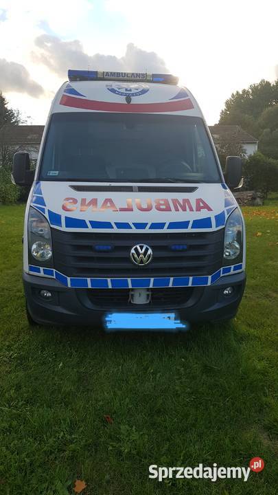 Ambulans karetka Volkswagen Crafter nosze 196 Biskupiec