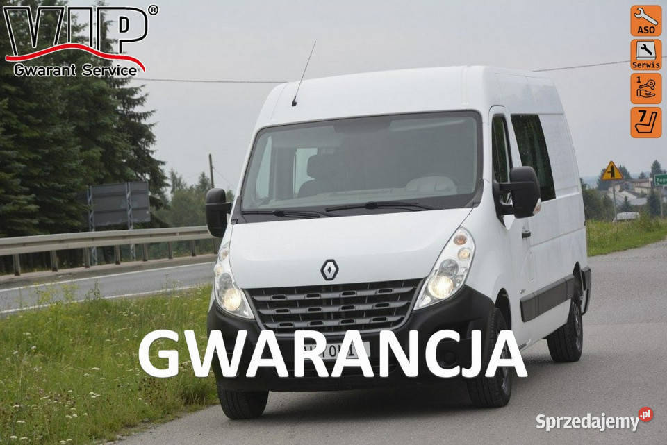 Renault Master 23DCI 7 osobowy gwarancja immobilizer