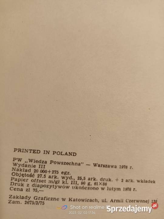 Kalendarz przyrody książki Warszawa księgarnia rolnictwo, nauki rolnicze