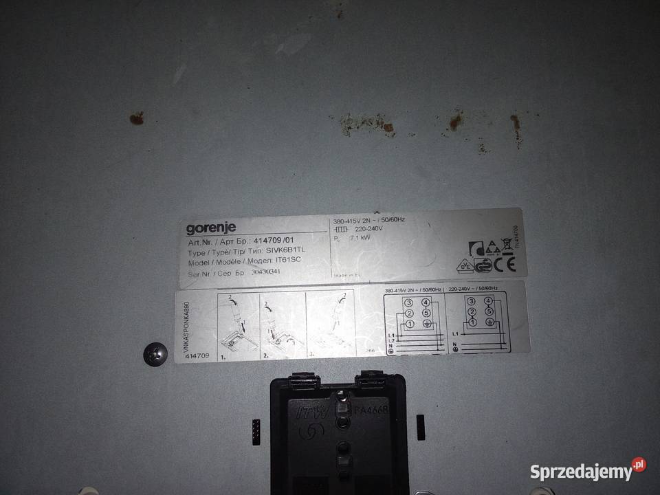 Płyta indukcyjna Gorenje IT61SC 4 palnik Kuchenki i piekarniki Katowice