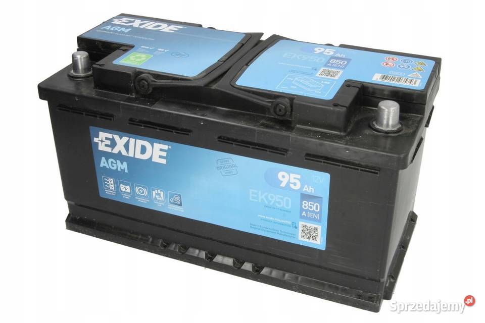 Akumulator Exide EK950 12V 95Ah 850A AGM Jelcz-Laskowice