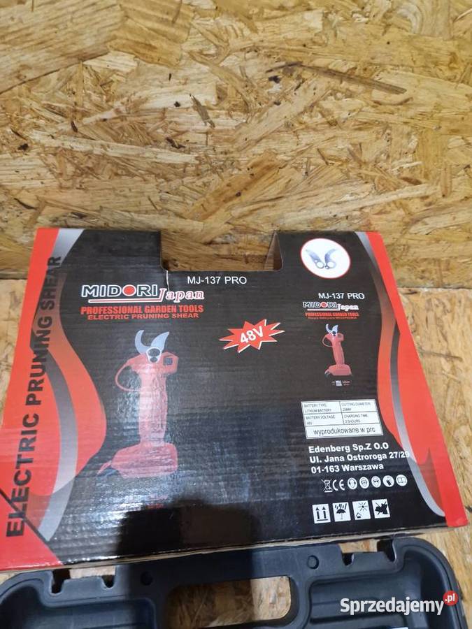 SEKATOR AKUMULATOROWY ELEKTRYCZNY NOŻYCE sprzedam