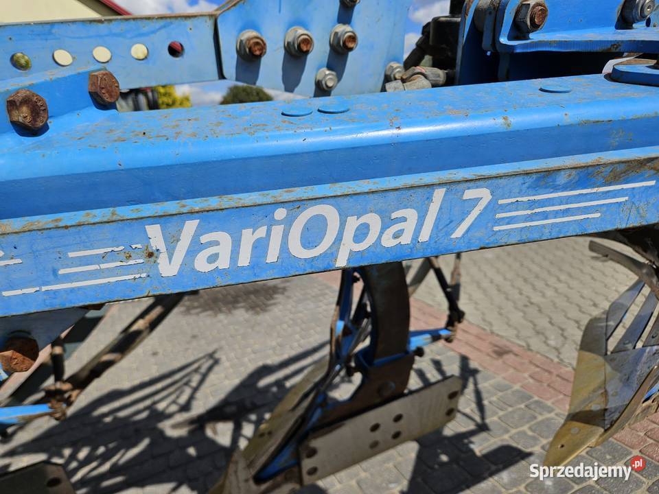 Pług obrotowy LEMKEN VariOpal7 zabezp hyd Korytki