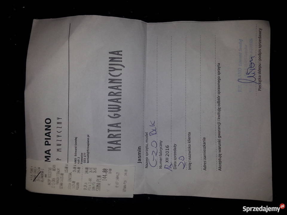 Gitara klasyczna Jasmin warmińsko-mazurskie Kętrzyn