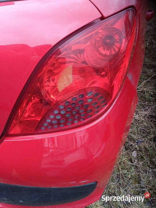Lampa lewy tył peugeot 207 osobowe Czerwionka-Leszczyny