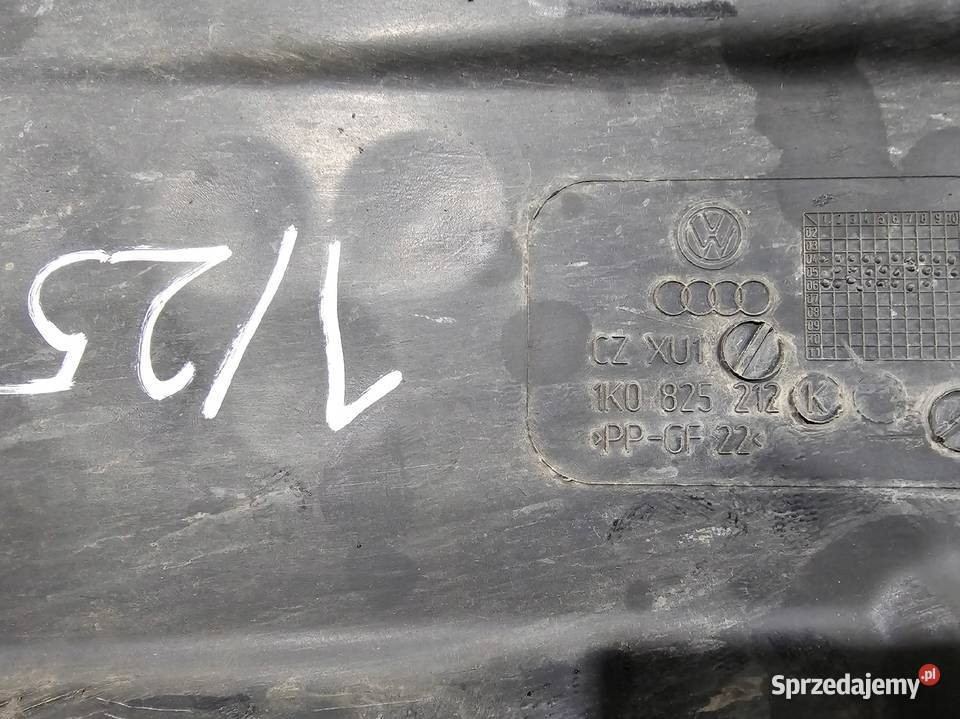 OSŁONA PŁYTA PODWOZIA PRAWA AUDI A3 8P śląskie Przystajń sprzedam