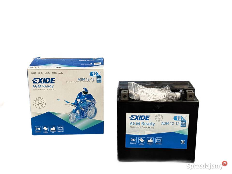 Akumulator EXIDE AGM Ready 12V 12Ah 200A L 1212 Jelcz-Laskowice