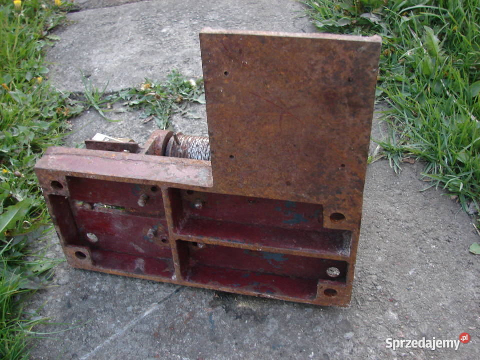 Przekładnia ślimakowa kątowa wyciągarka linowa pomorskie Starogard Gdański