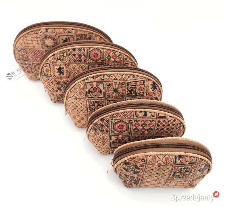 Kosmetyczka zestaw 5w1 MATRIOSZKA z korka eko Katowice sprzedam