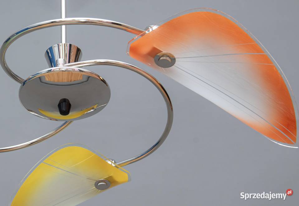 Żyrandol lata 60 Look PopArt MidCentury Vintage Dąbrowa Górnicza