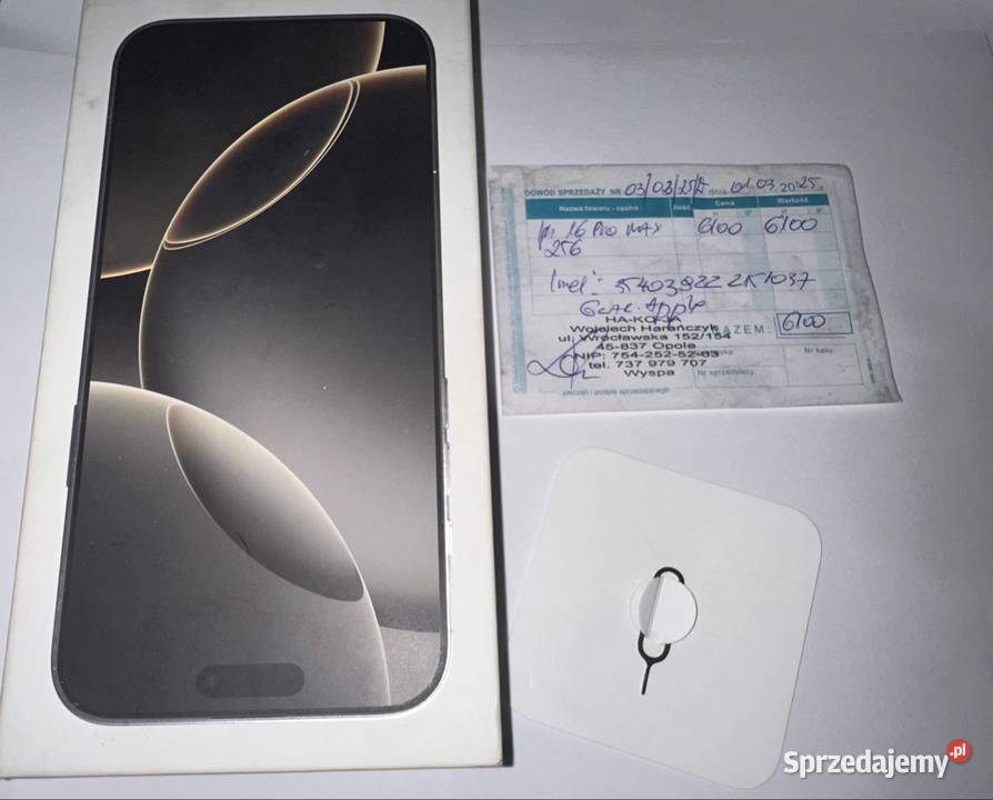 iPhone 16 pro 256GB Apple / iPhone Komprachcice sprzedam