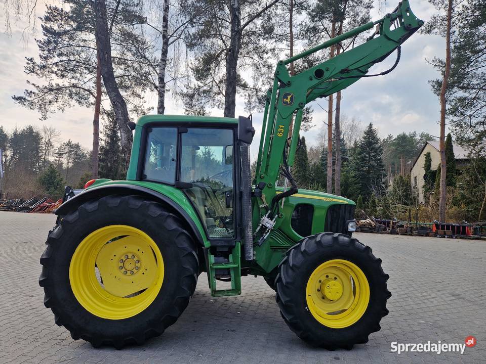 John Deere 6320 z turem Jd 6230 na zwykłej Laskowiec