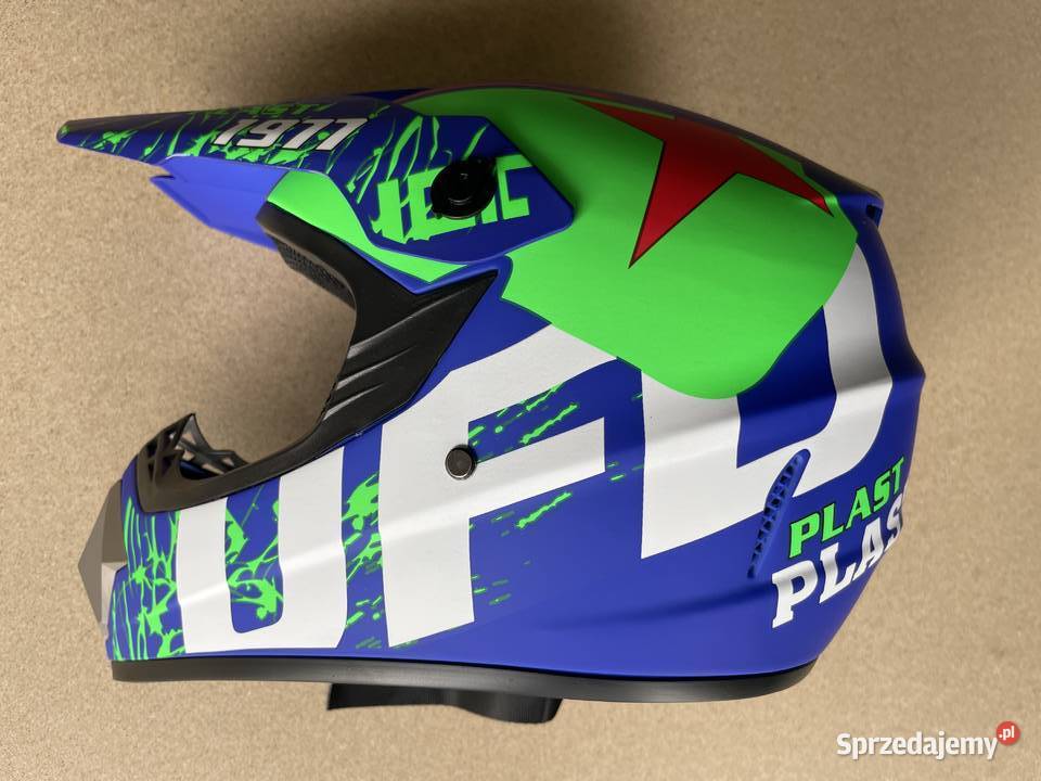 Kask motocyklowy UFO enduro cros off road nowy M dolnośląskie Jelcz-Laskowice