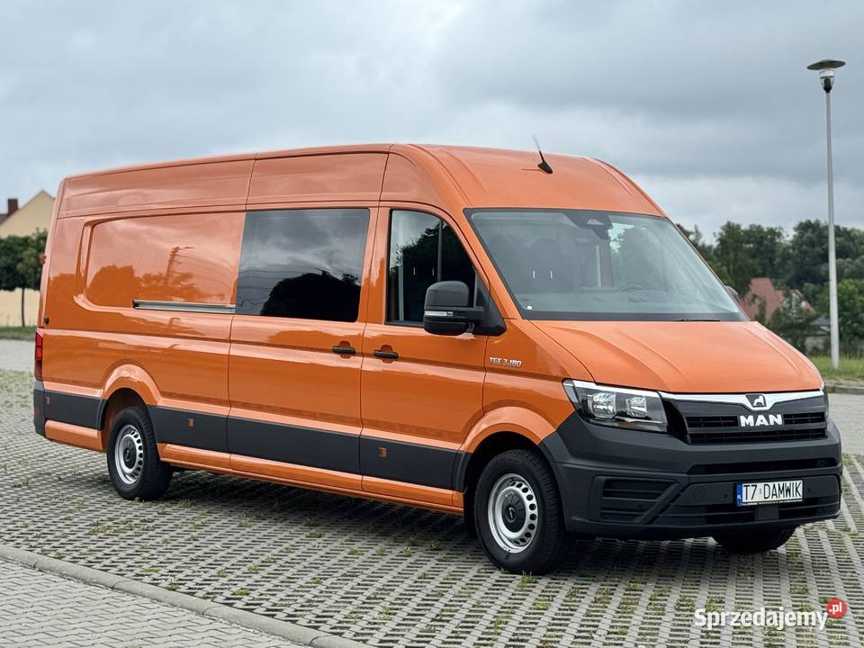 Man TGE 3180 2025 9Osobowy LONG L5H3 Crafter manualna Daleszyce