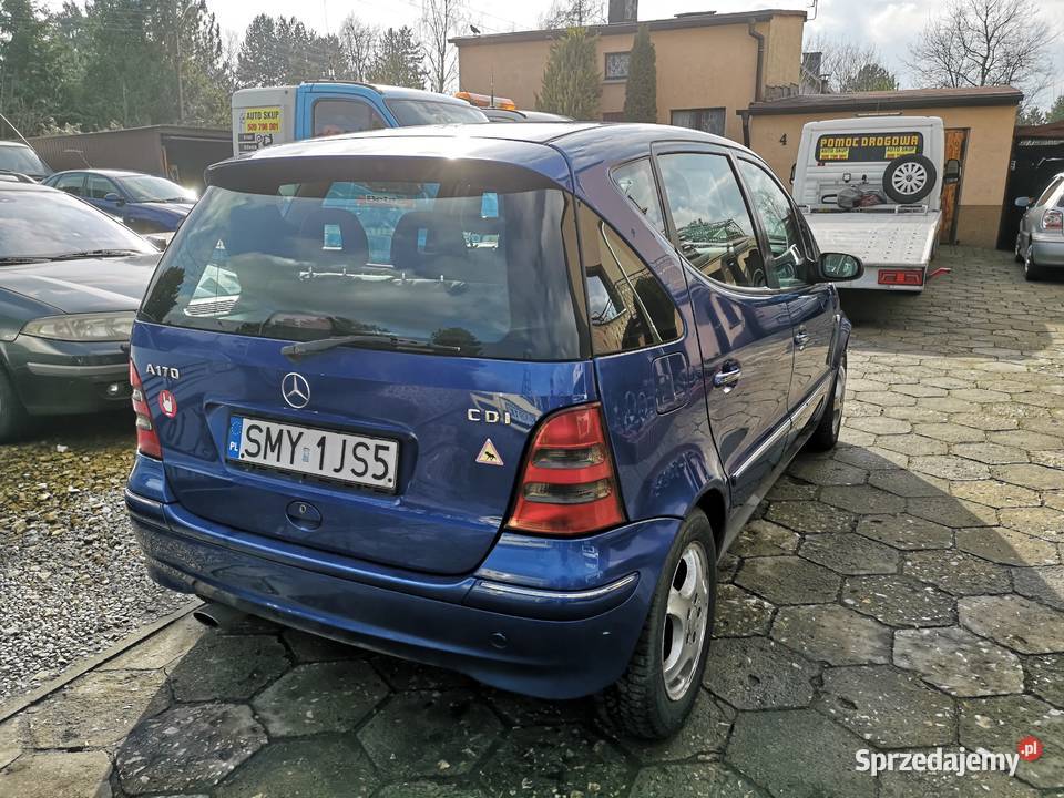 sprzedam mercedes a klasa a170 cdi avangarde 1700cm3