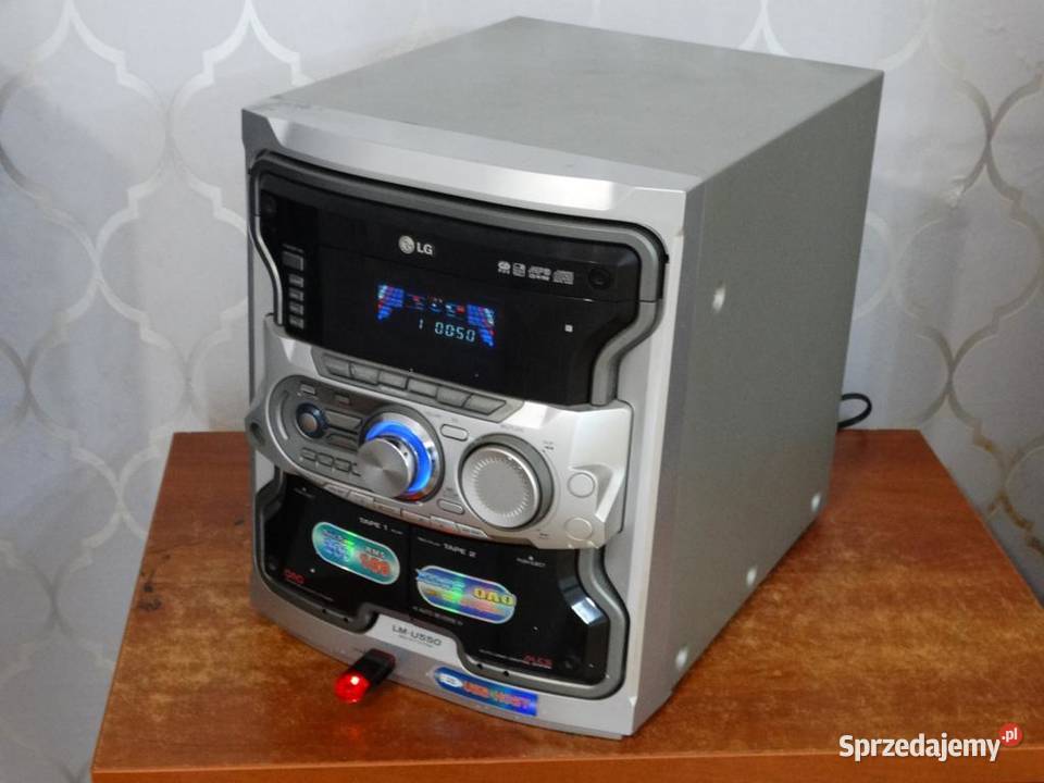 Wieża LG USB mp3 CD RDS AUX WYSYŁKA Jasło