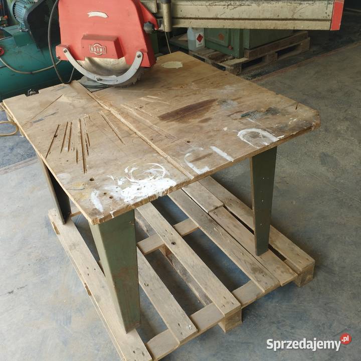 Piła radialna Harwi Silnik 22 kw 380 volt Boronów