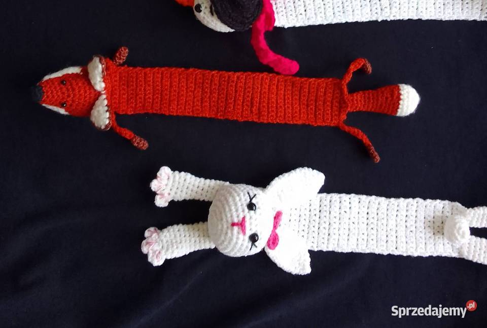 Zakładka do książki lisek szydełkowa rękodzieło Garbów sprzedam