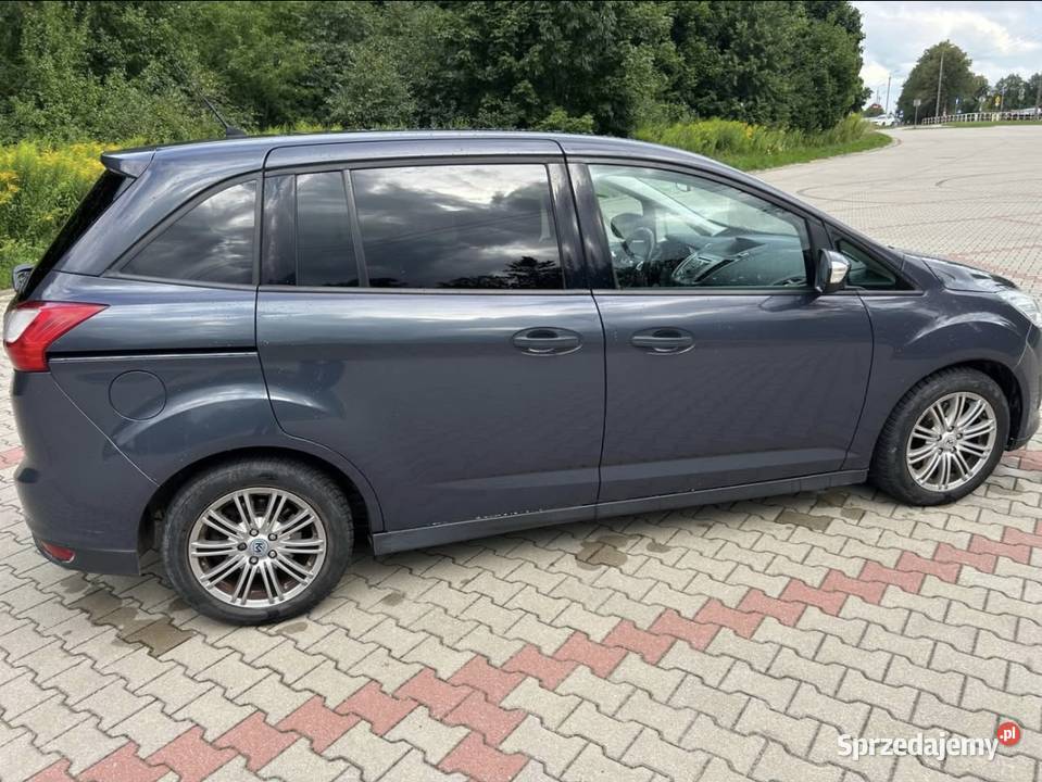 Ford grand c 2013 16 benz 1 właściciel Zarejestrowany w Polsce Grand C-MAX Nidzica