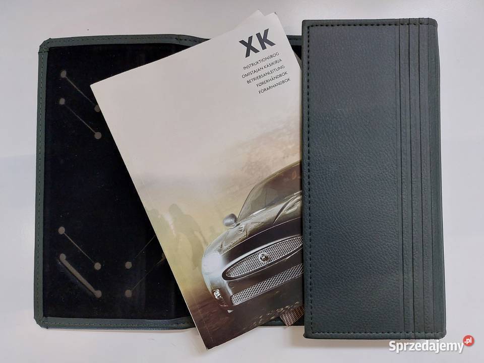 Instrukcja obsługi Jaguar XK etui mazowieckie