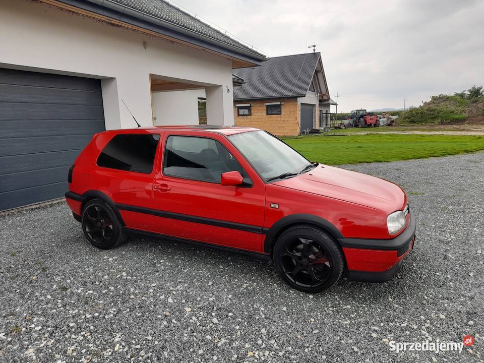 Vw Golf GTI 20 16v klima abf czerwony sprzedam