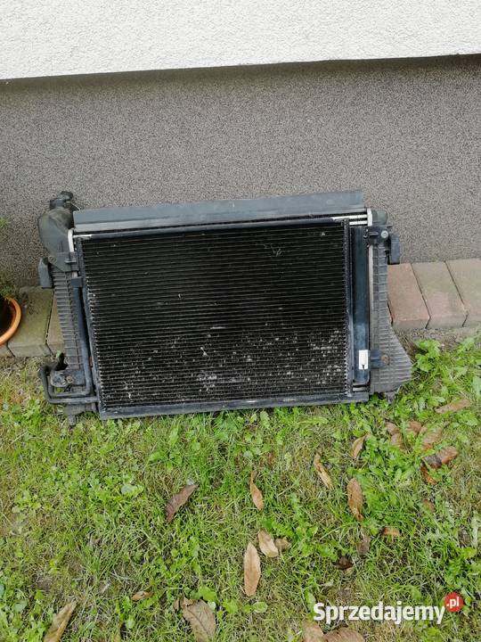 Komplet chłodnic z wentylatorem osobowe Gniezno sprzedam