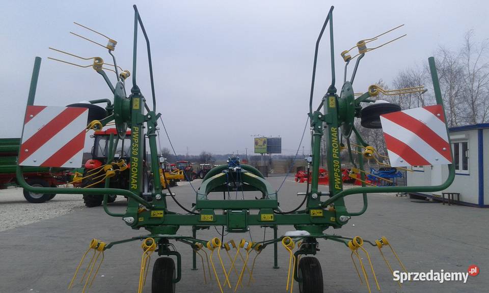 Przetrząsacz pokosów PWP530 PWP770 Pronar Sipma Turek