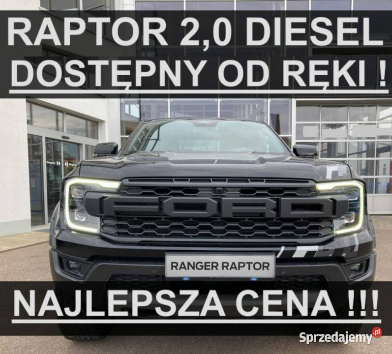 Ford Ranger Raptor Raptor 20 diesel 210 Roleta gniazdo SD zachodniopomorskie Szczecinek