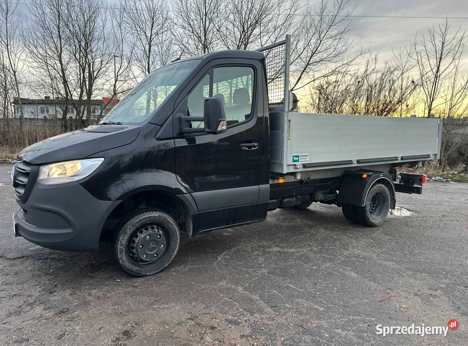 Mercedes Sprinter Wywrotka wynajem z wykupem śląskie Gliwice wynajem auta