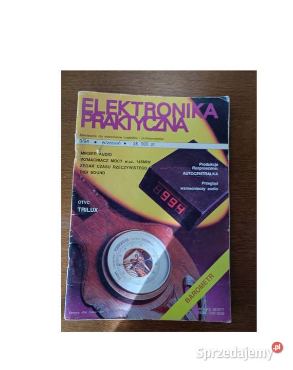 Elektronika Praktyczna 1994 wydanie Kultura i Rozrywka świętokrzyskie Kielce