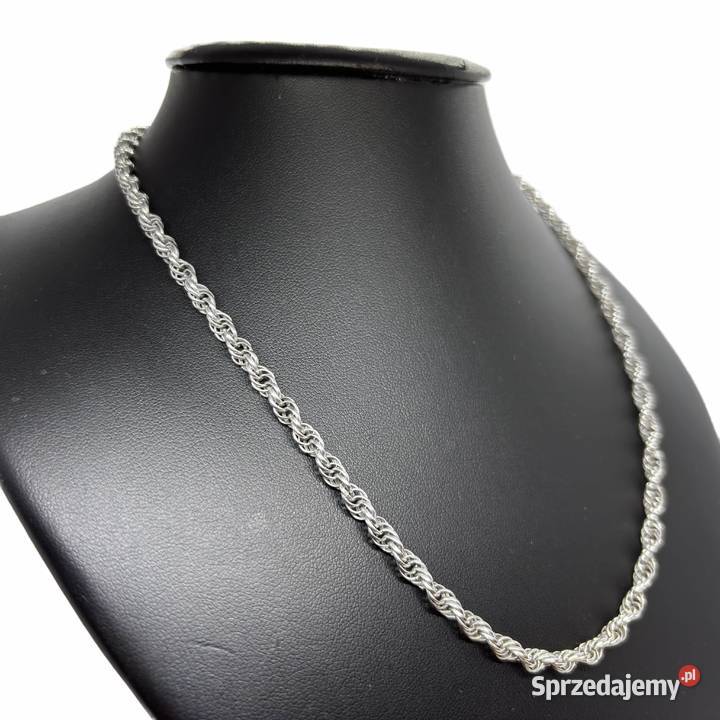 Srebrny Łańcuszek Próby 925 1119g Długość 44 Elbląg