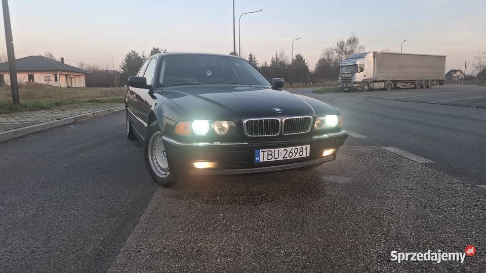 BMW E38 44 V8 M62B44nv LPG Pancerne szyby nieuszkodzony świętokrzyskie Busko-Zdrój