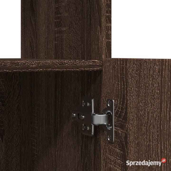 Wysoka szafka brązowy dąb 92x33x100 WM855130 Regały mazowieckie Warszawa