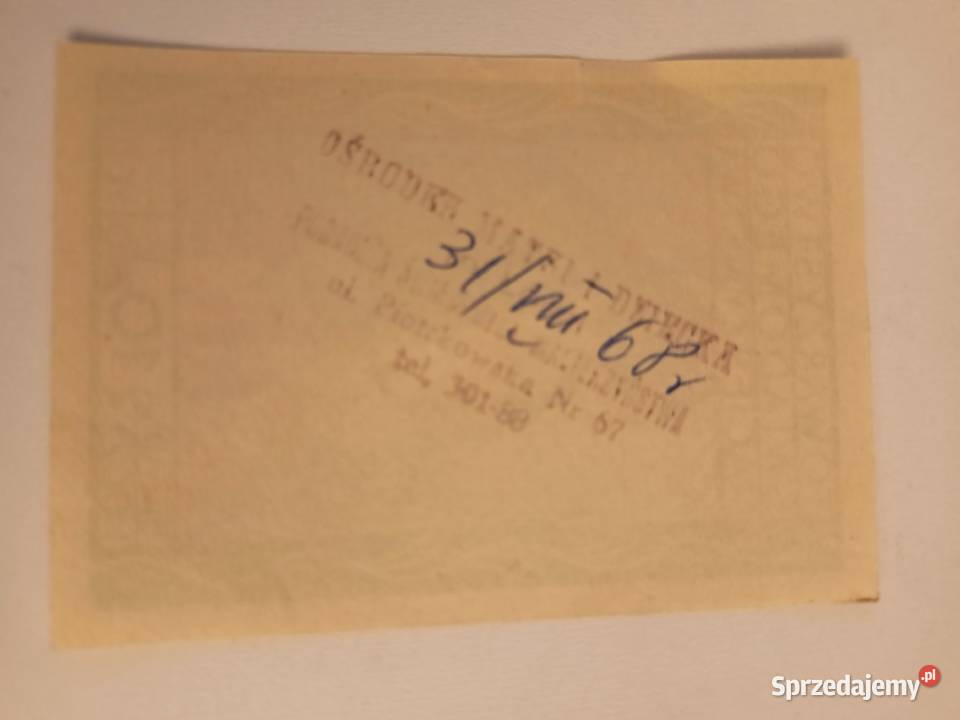 Towarzystwo Świadomego Macierzyństwa Składka 10 Łódź sprzedam