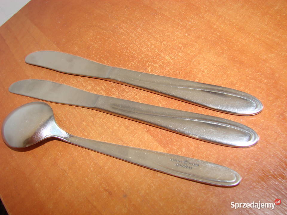 Gelach sztućce stołowe PRL Pruszcz Gdański