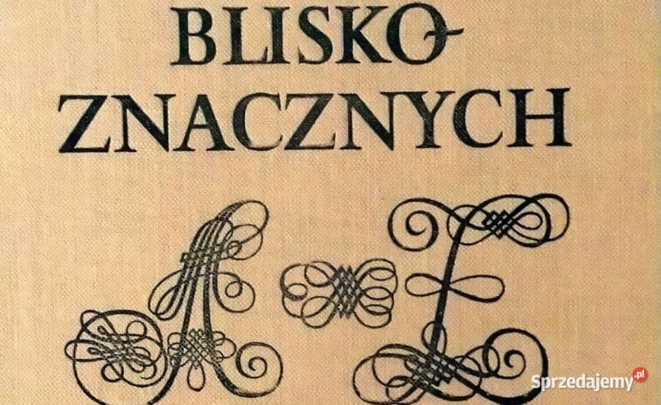 Słownik Wyrazów Bliskoznacznych Skorupka Kielce