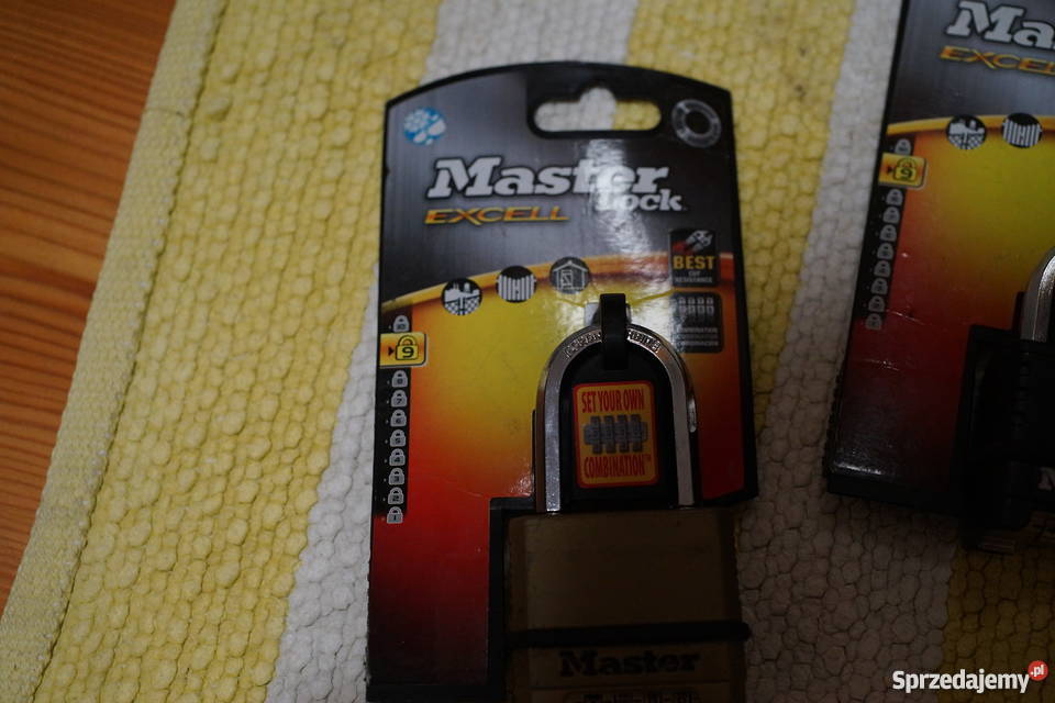 Kłódki na szyfr firmy MASTER LOCK śląskie Bielsko-Biała