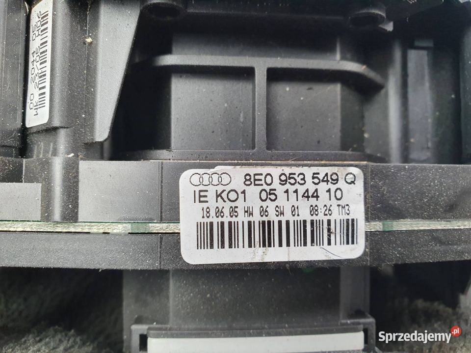 PRZEŁĄCZNIK ZESPOLONY AUDI A4 B7 8E0953549Q sprzedam