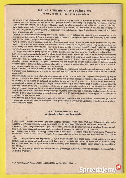 KAPITAN ŻBIK SALTO ŚMIERCI 1982 Łódź