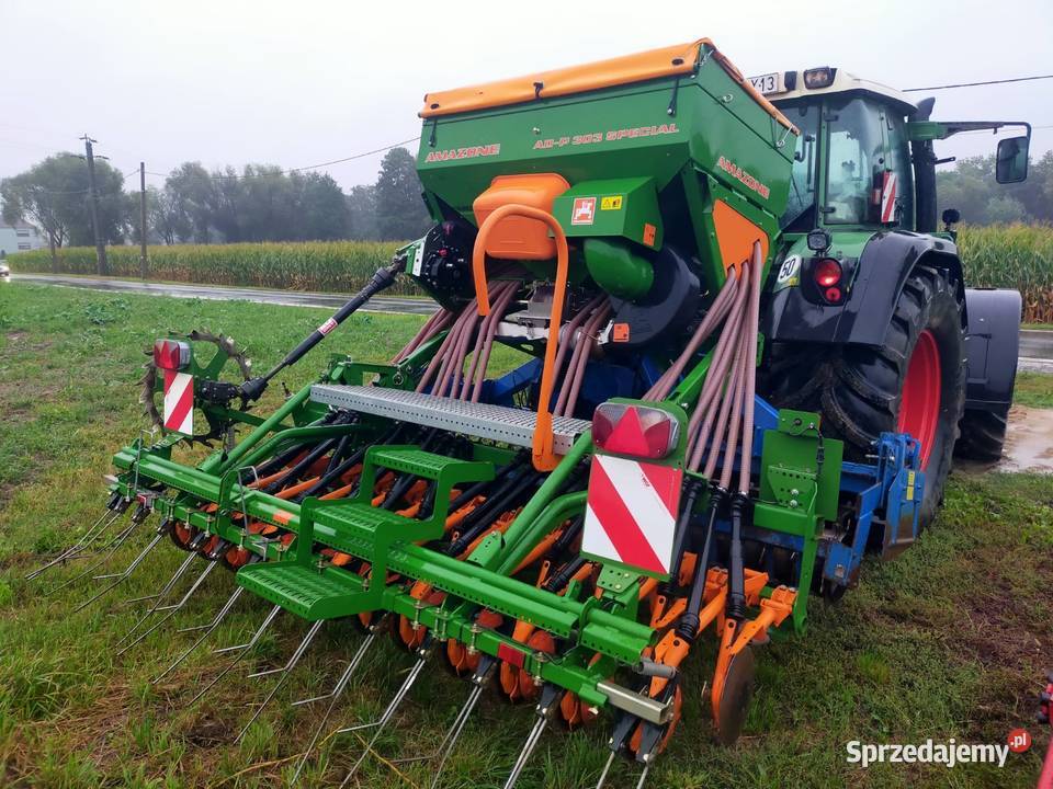 Siewnik Amazonen typ ADP 303 Special Agregaty Biała