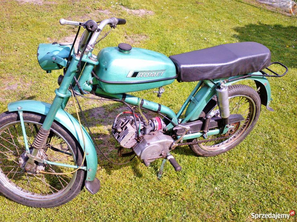 Romet ogar 2 biegowy silnik remoncie łańcuch Mielec