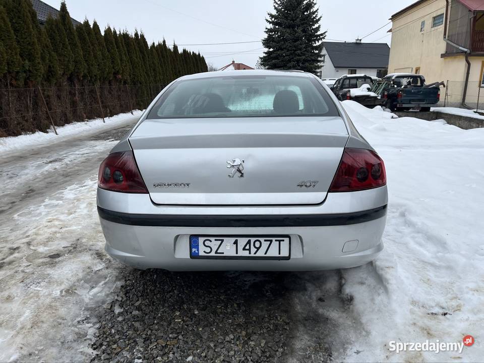 Peugeot 407 18bg 2006r sprowadzony z Francji światła przeciwmgielne 407 Jarosław