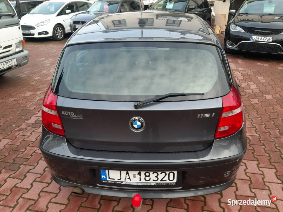 BMW 118 20 Benzyna Manual 143 Konie elektrochrom. lusterko wst. Lublin