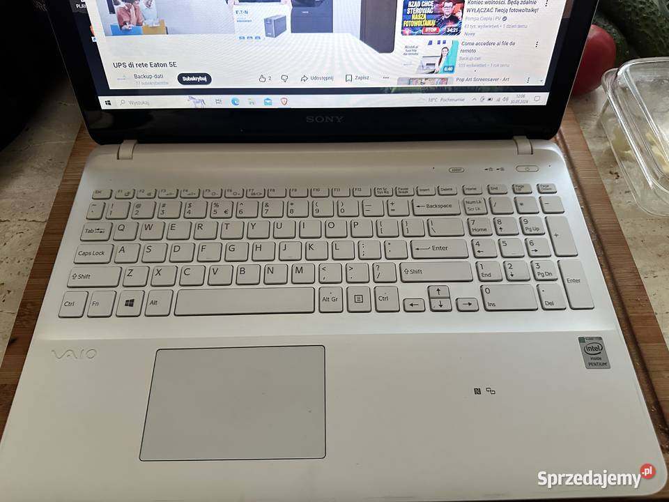 Komputer Laptop Sony VAIA 15 SSD 8GB Sony Łódź