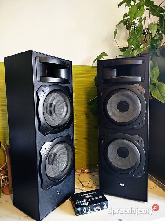 Potężne kolumny podłogowe Stereo VK 212E