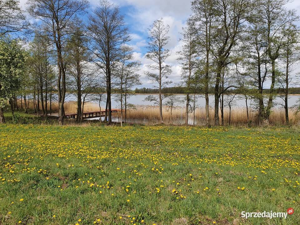 Działka linii brzegowej jeziora Skomack Wielki