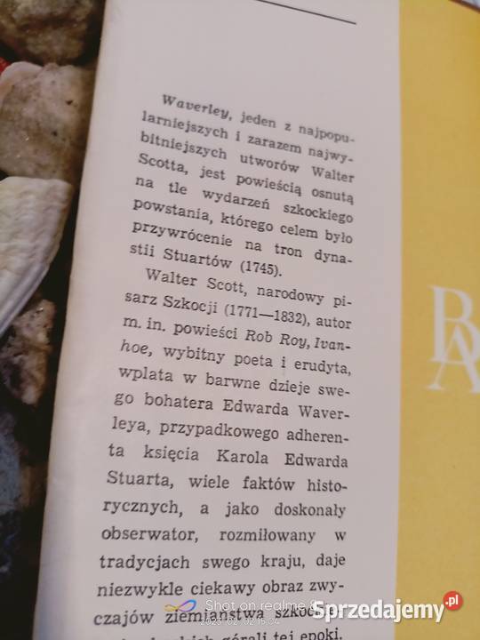 Waverly Scott książki pierwsze wydanie Księgarnia Praga okaz Warszawa ...