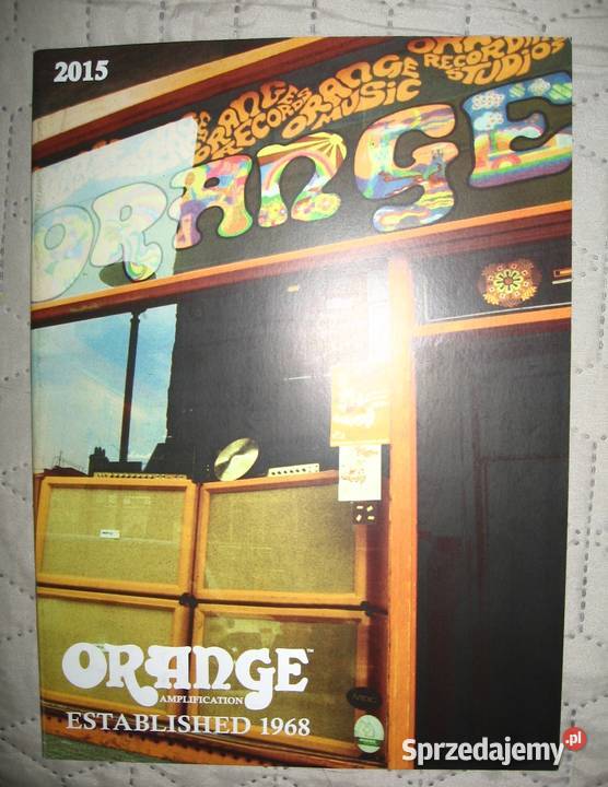 Orange Amps Guitar Amplifiers 2015 catalog Kultura i Rozrywka Kępice