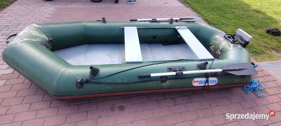 Ponton pro marine DFM 320 z twardą podłogą