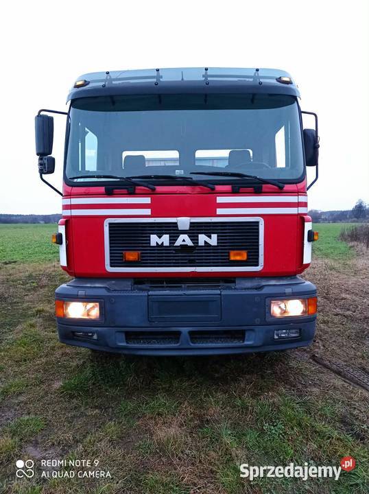 Samochód Man hakowiec 294KM Ciechanów sprzedam